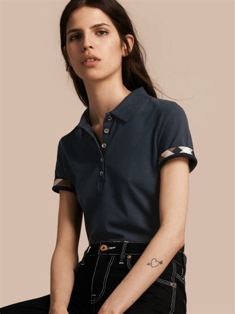 t shirt polo burberry femme|burberry polo shirt nordstrom.